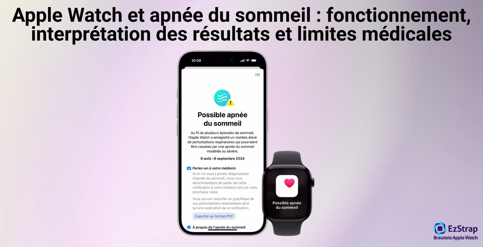 Apple Watch and sleep apnoea: how it works, interpreting the results and medical limitations