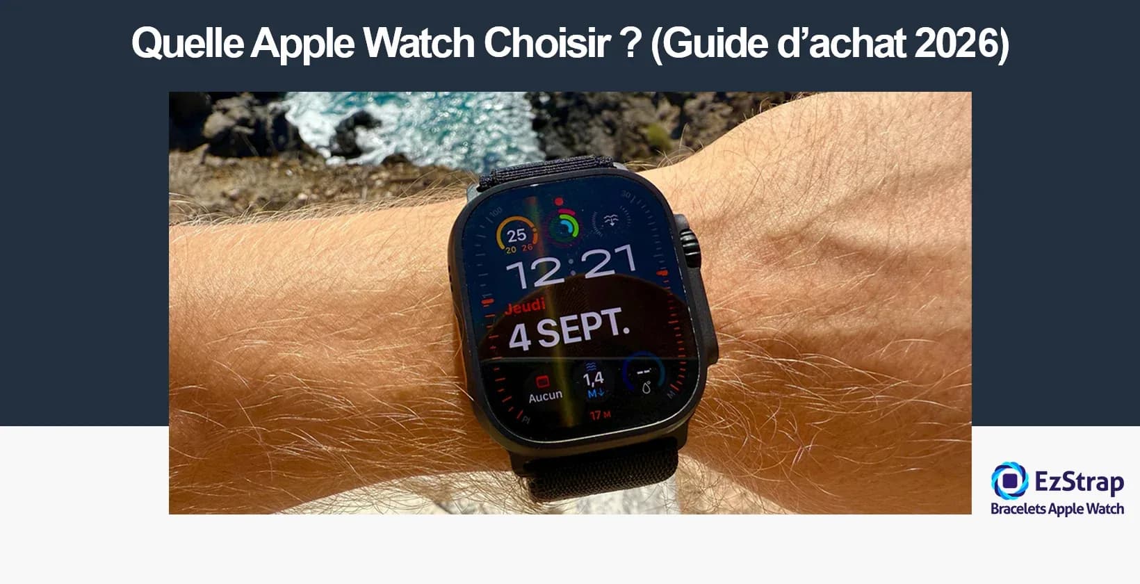 Quelle Apple Watch choisir ? (Guide d’achat 2026)