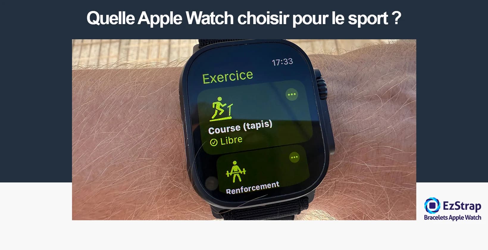 Which Apple Watch should you choose for sport?
