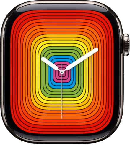 Apple Watch Pride Analog face