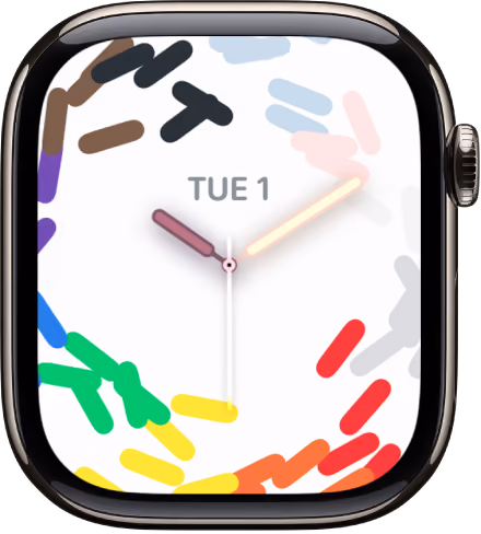 Apple Watch Pride Celebration face