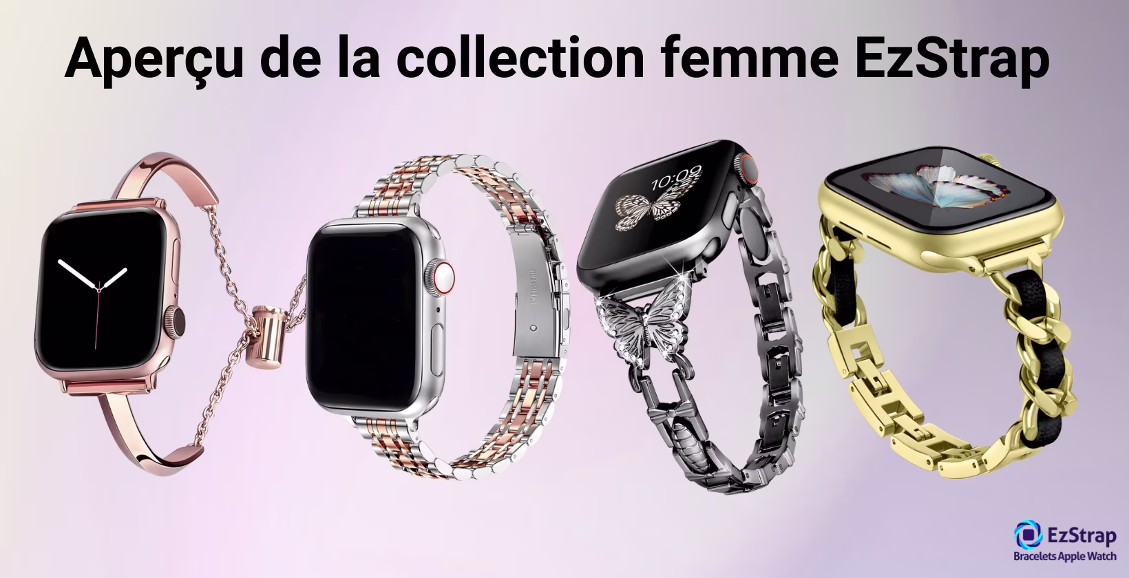 Overview of the EzStrap Women's collection