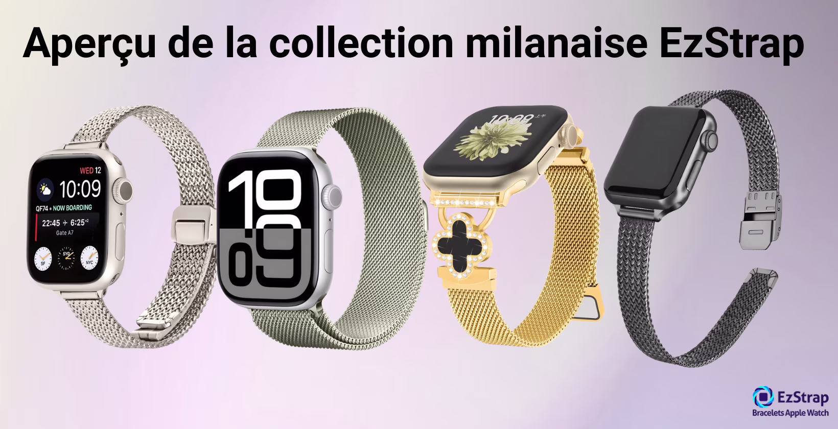 Preview of the EzStrap Milanese collection