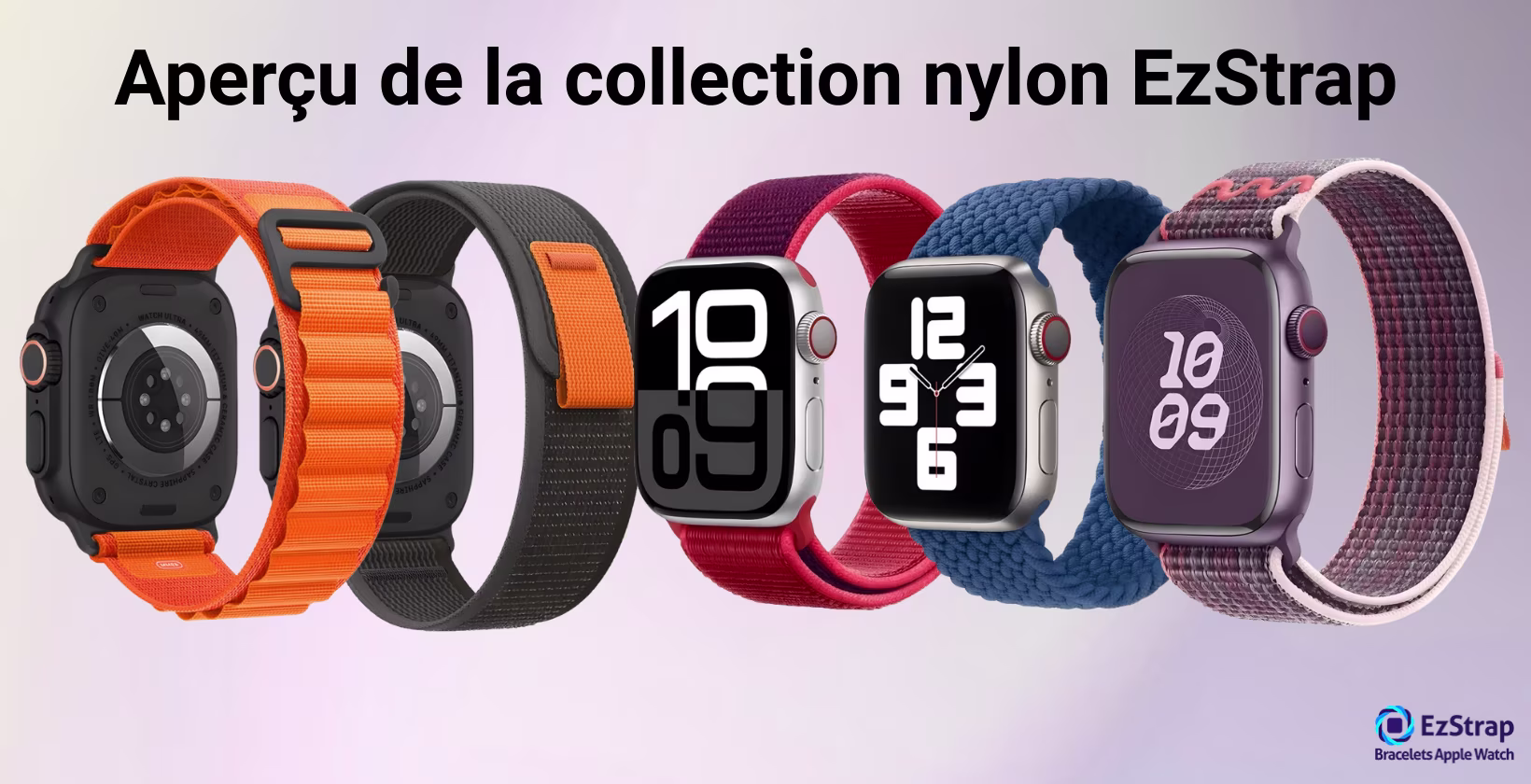 Preview of the EzStrap nylon collection