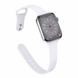 Bracelet Apple Watch en Silicone Flexible Fin - EzStrap - Noir