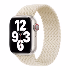 Bracelet Apple Watch Nylon Tressé Boucle Unique - EzStrap - Bleu