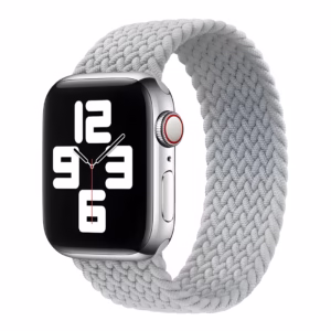 Bracelet Apple Watch Nylon Tressé Boucle Unique - EzStrap - Bleu