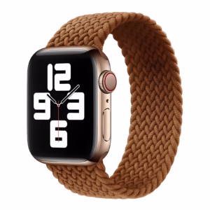 Bracelet Apple Watch Nylon Tressé Boucle Unique - EzStrap - Bleu