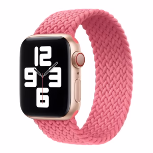 Bracelet Apple Watch Nylon Tressé Boucle Unique - EzStrap - Bleu