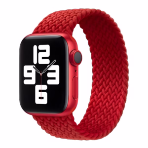 Bracelet Apple Watch Nylon Tressé Boucle Unique - EzStrap - Bleu