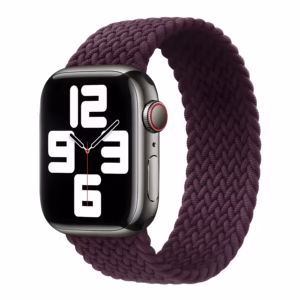 Bracelet Apple Watch Nylon Tressé Boucle Unique - EzStrap - Bleu