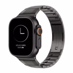 Bracelet Apple Watch Acier Inoxydable à Construction Articulée - EzStrap - Graphite