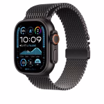 Bracelet Apple Watch Milanais A Boucle Clip Parachute - EzStrap - Graphite