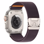 Bracelet Apple Watch Nylon Résistant à Boucle à Clip Parachute - EzStrap - Violet