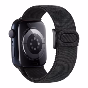 Bracelet Apple Watch Nylon Tressé à Boucle Ajustable - EzStrap - Marron