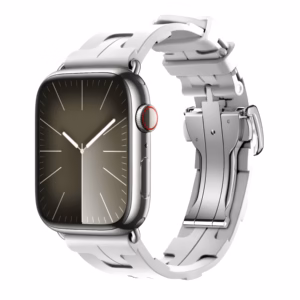 Bracelet Apple Watch Hermès Simple Tour Silicone - EzStrap - Rouge