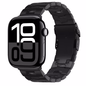 Bracelet Apple Watch Titane Léger Structure Segmentée - EzStrap - Titane